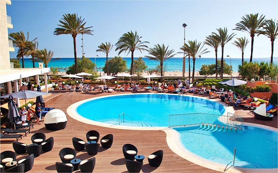 Hm Tropical Hotel Плая де Палма Екстериор снимка
