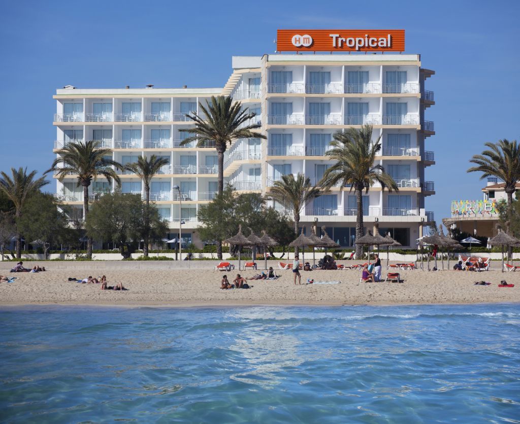 Hm Tropical Hotel Плая де Палма Екстериор снимка